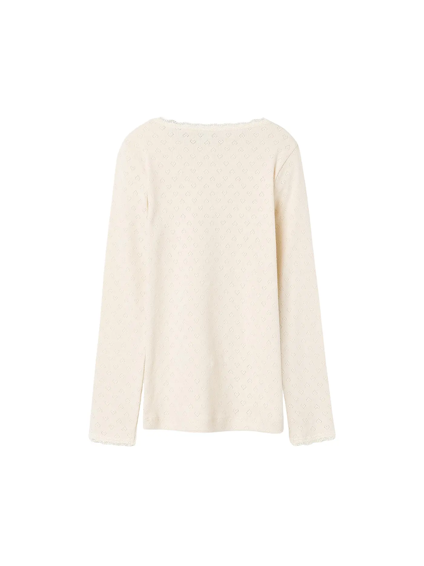 NAME IT | Mädchen Langarmshirt NKFLITTE | creme